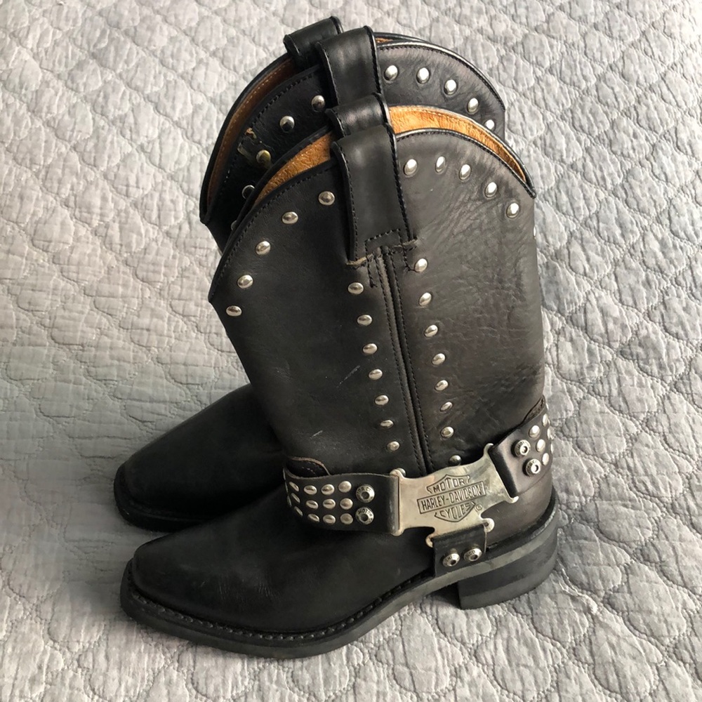 Harley Davidson leather boots